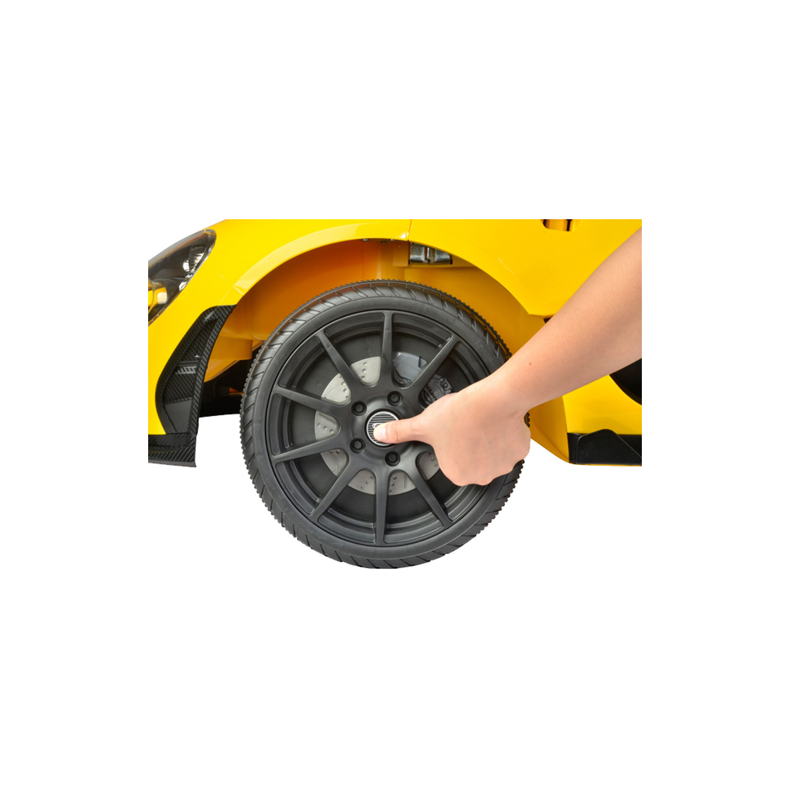 Электромобиль BabyHit Mc-Laren Z672R Yellow (71148) изображение 8
