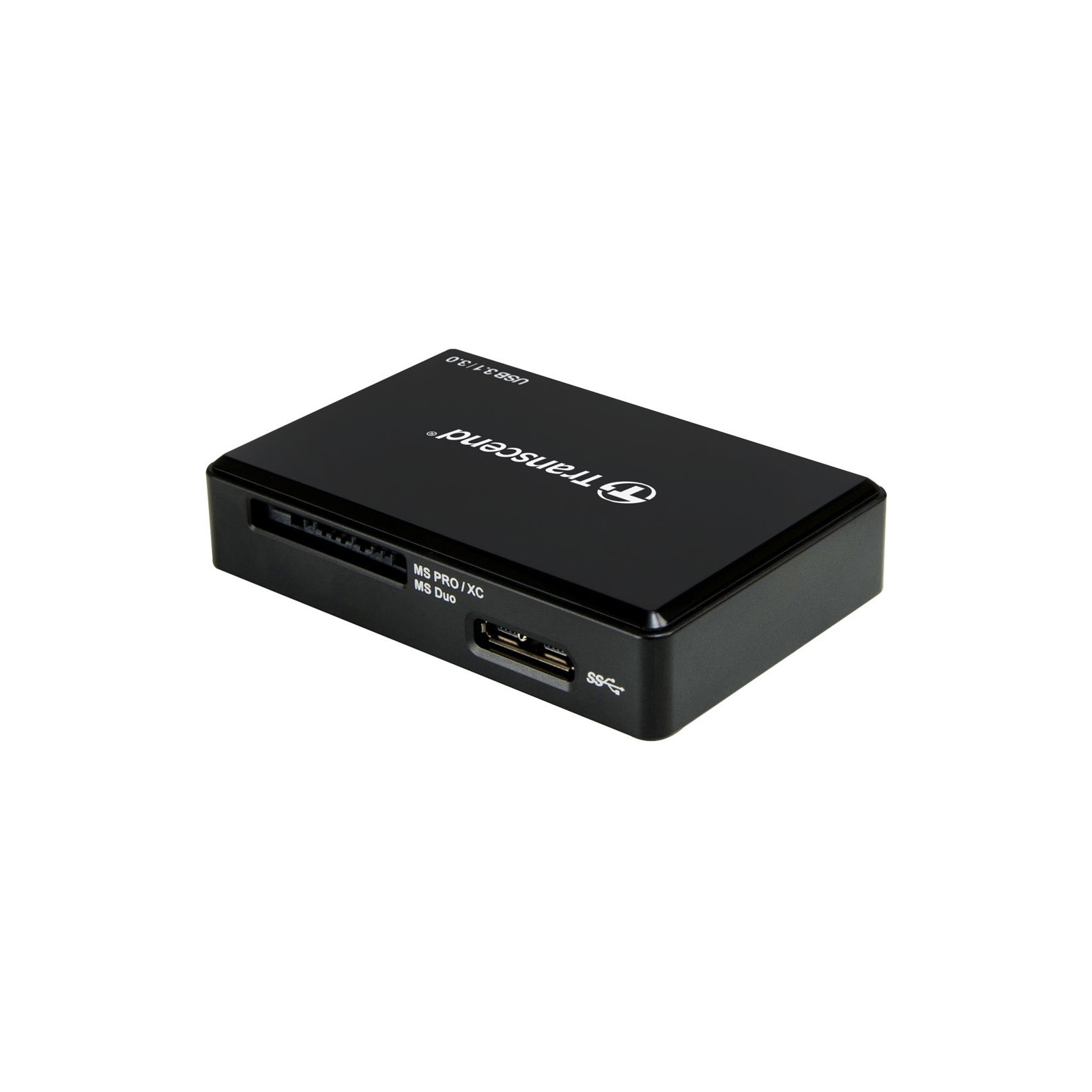 Зчитувач флеш-карт Transcend USB 3.1 Gen 1 Type-C SD/microSD/CompactFlash/Memory Stick (TS-RDC8K2) зображення 2