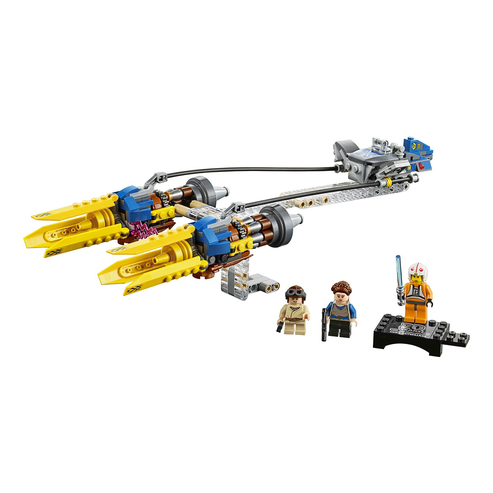 Конструктор LEGO Star Wars Гоночный под Энакина: 20-лет. юбилей 279 эл (75258) изображение 2