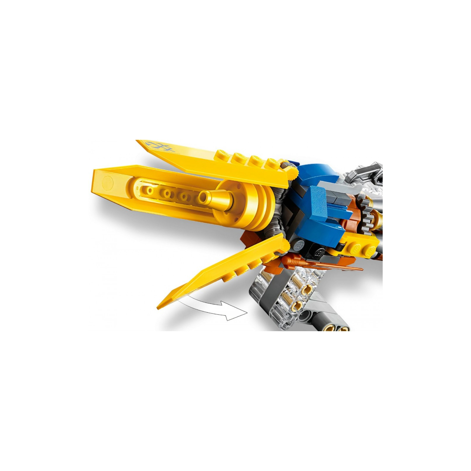 Конструктор LEGO Star Wars Гоночный под Энакина: 20-лет. юбилей 279 эл (75258) изображение 5