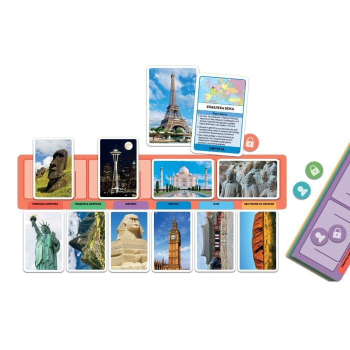 Настольная игра Tactic Чудеса света (56262) изображение 2