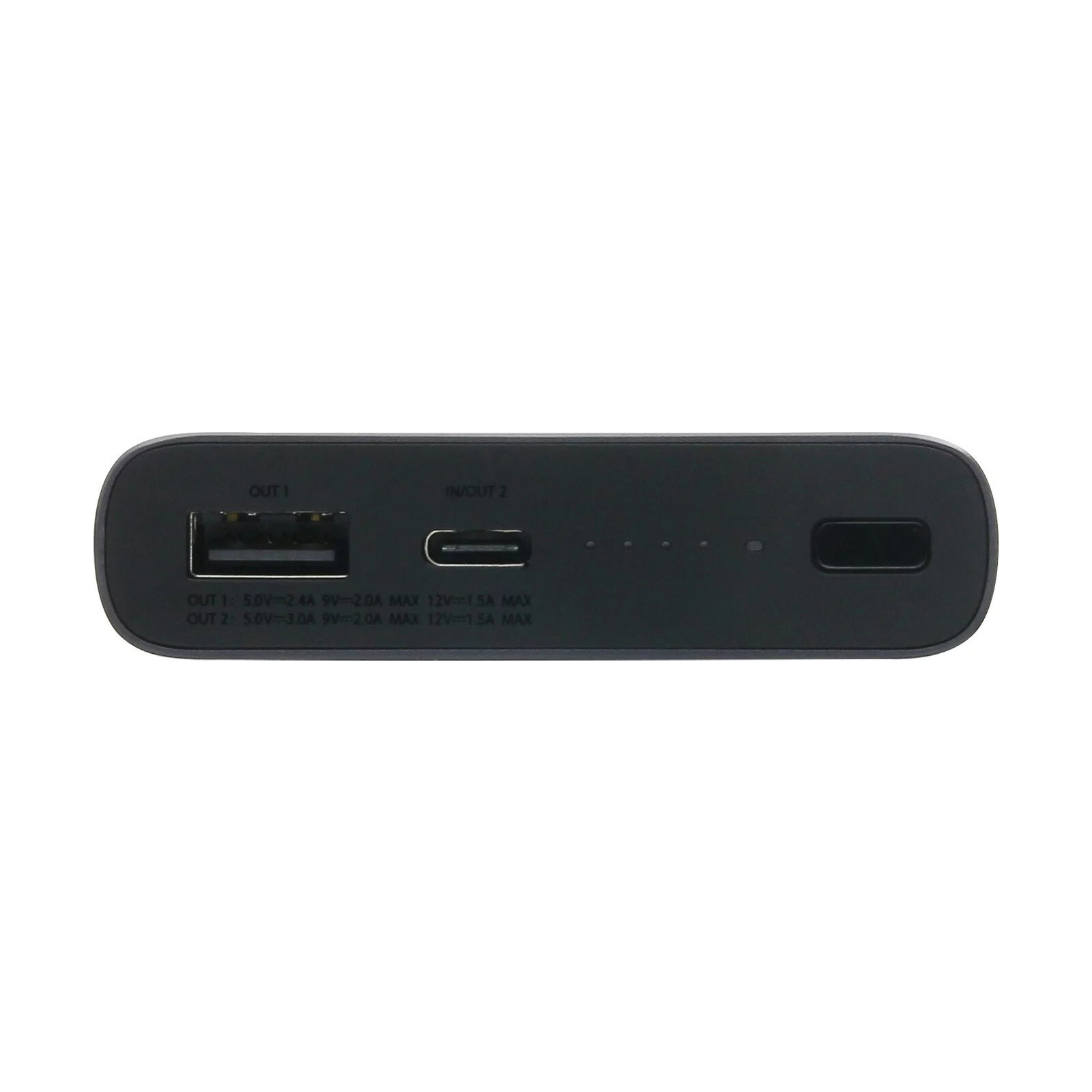 Батарея универсальная Xiaomi Mi Power Bank 10000 mAh QC3.0 + беспроводная зарядка Black (VXN4269 / 495077) изображение 5