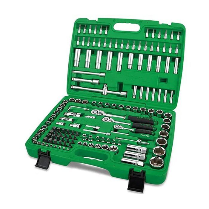 Набор инструментов Toptul професійний 1/4", 3/8", 1/2" 151од. (GCAI151R)
