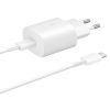 Зарядное устройство Samsung EP-TA800XWEGRU 25W PD3.0 Type-C (White) (EP-TA800XWEGRU) изображение 5