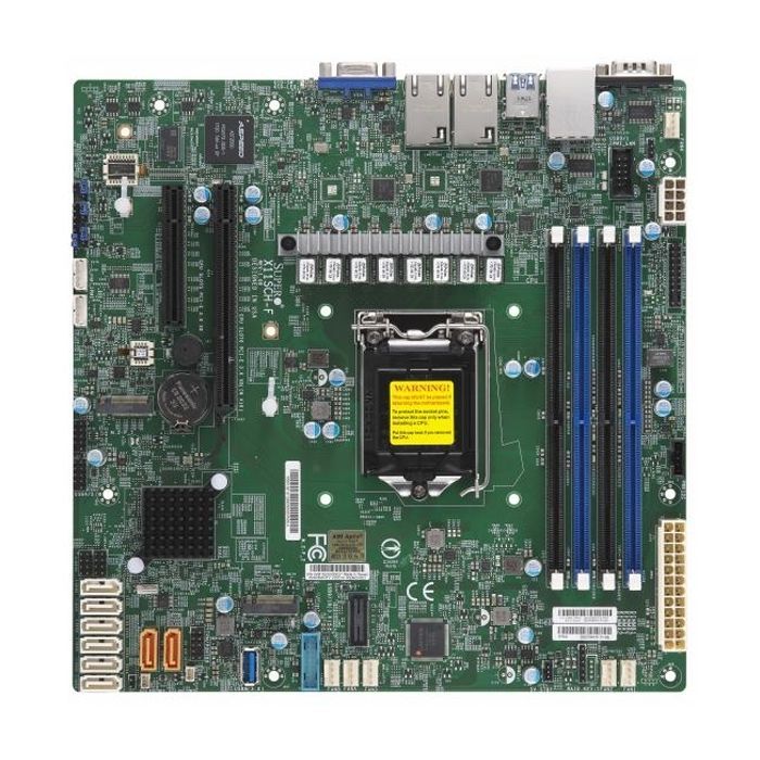 Серверная материнская плата Supermicro X11SCH-F-B