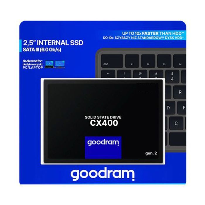 Накопитель SSD 2.5" 2TB Goodram (SSDPR-CX400-02T-G2) изображение 4