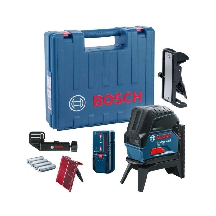 Лазерный нивелир Bosch GCL 2-50 + RM1 + BM3 + LR6 + кейс (0.601.066.F01) изображение 4