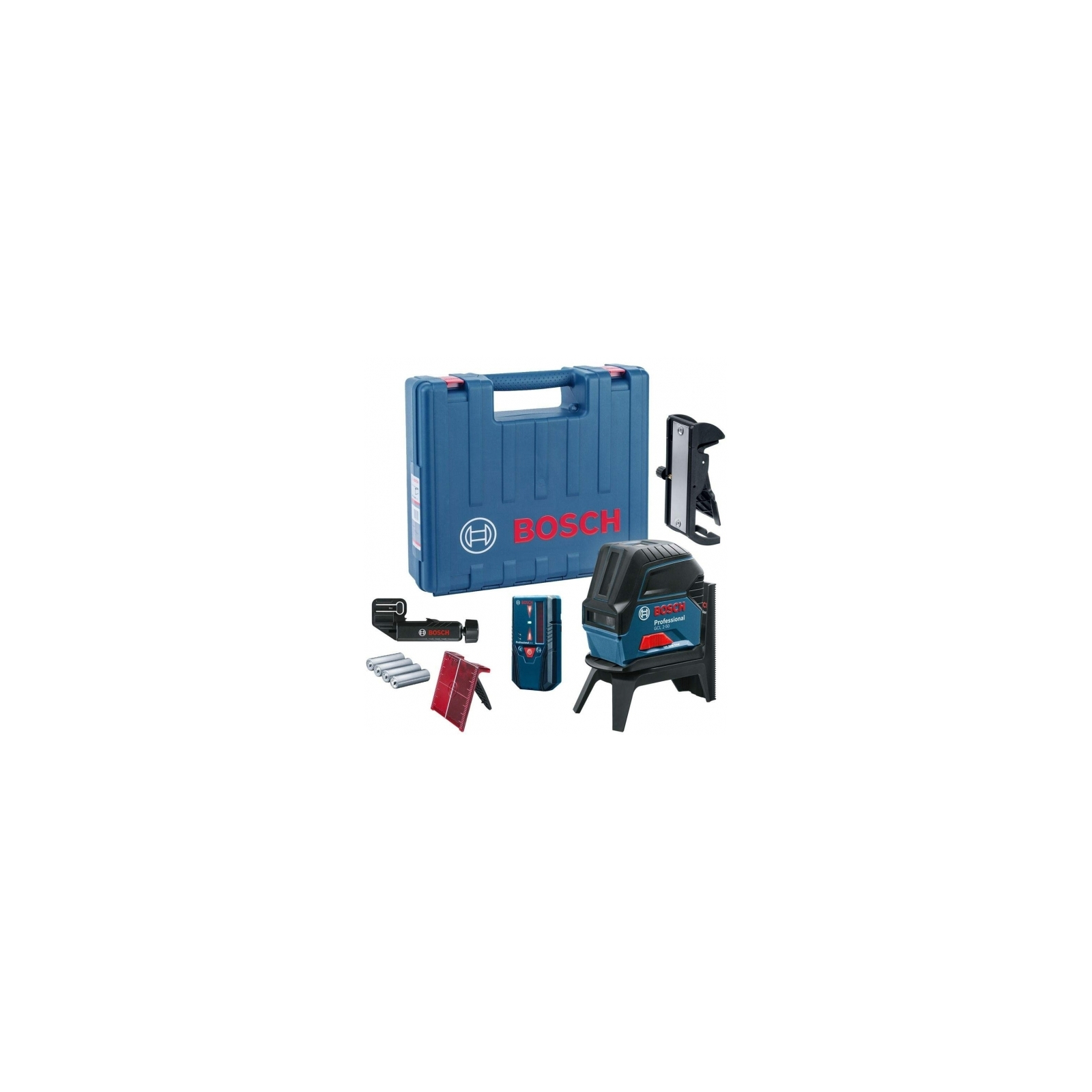Лазерный нивелир Bosch GCL 2-50 + RM1 + BM3 + LR6 + кейс (0.601.066.F01) изображение 4
