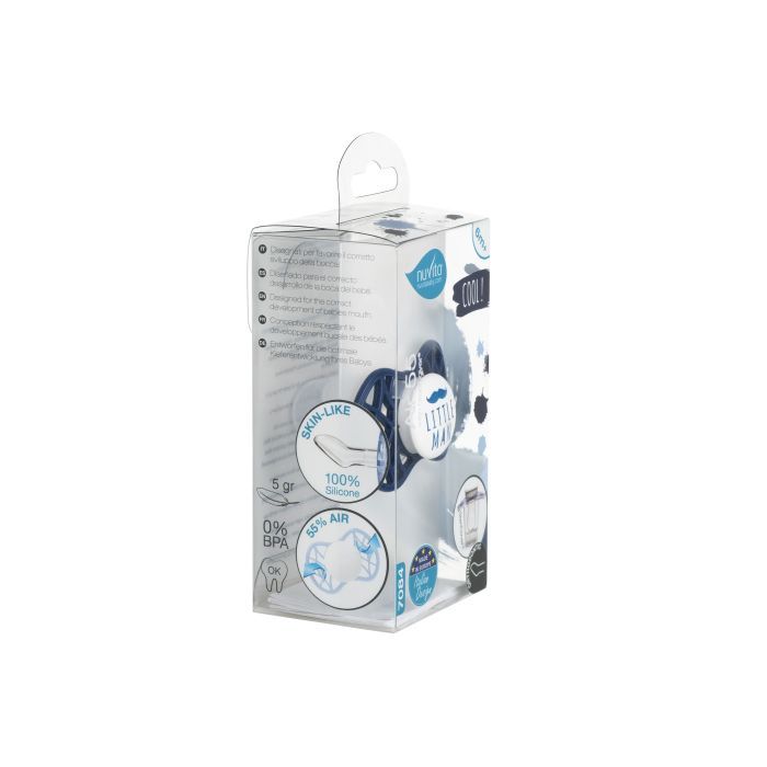 Пустышка Nuvita Air55 Cool 6m+ ортодонтическая (NV7084NB) изображение 4