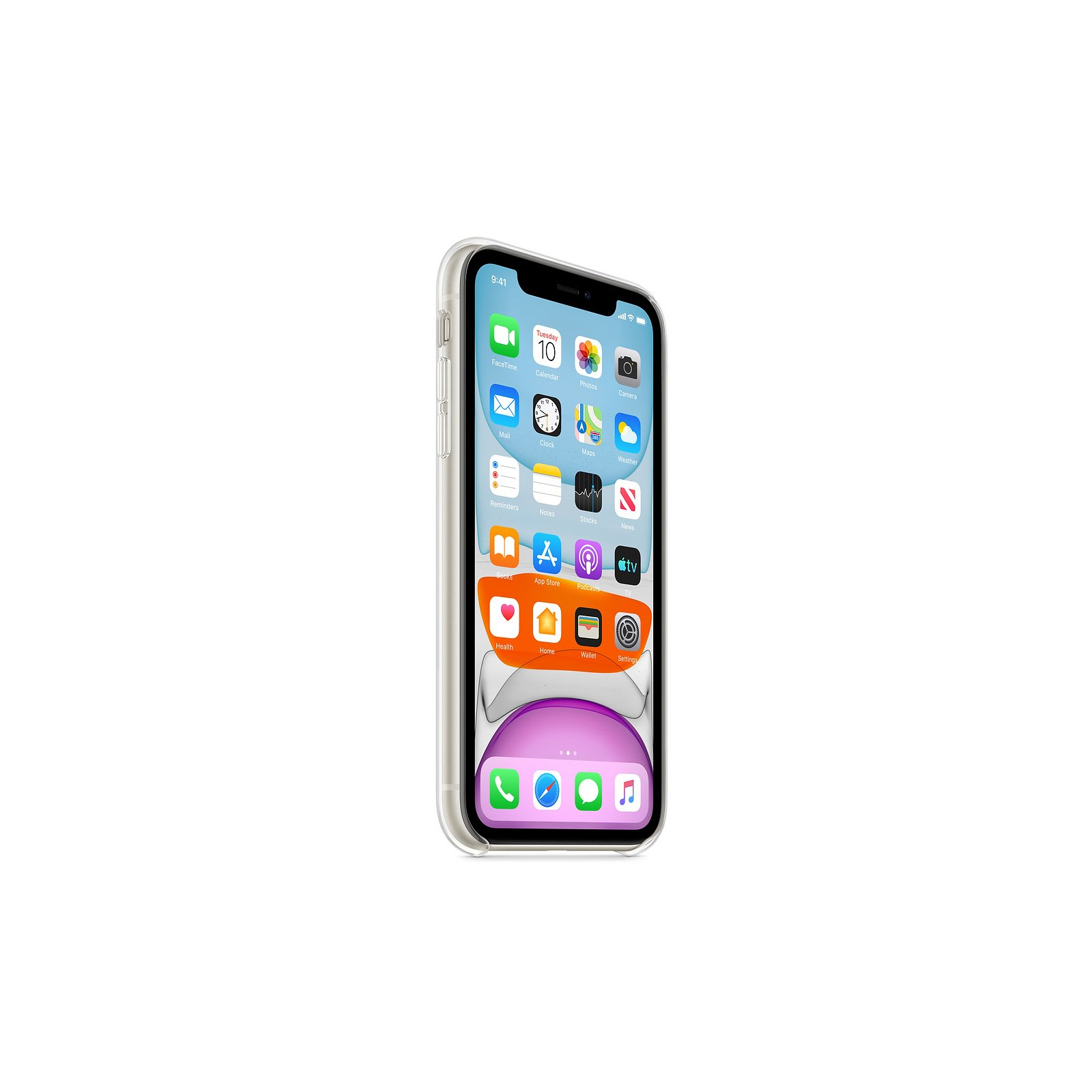 Чехол для мобильного телефона Apple iPhone 11 Clear Case (MWVG2ZM/A) изображение 7