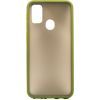 Чехол для мобильного телефона Dengos Matt Samsung Galaxy M21, green (DG-TPU-MATT-41) (DG-TPU-MATT-41)