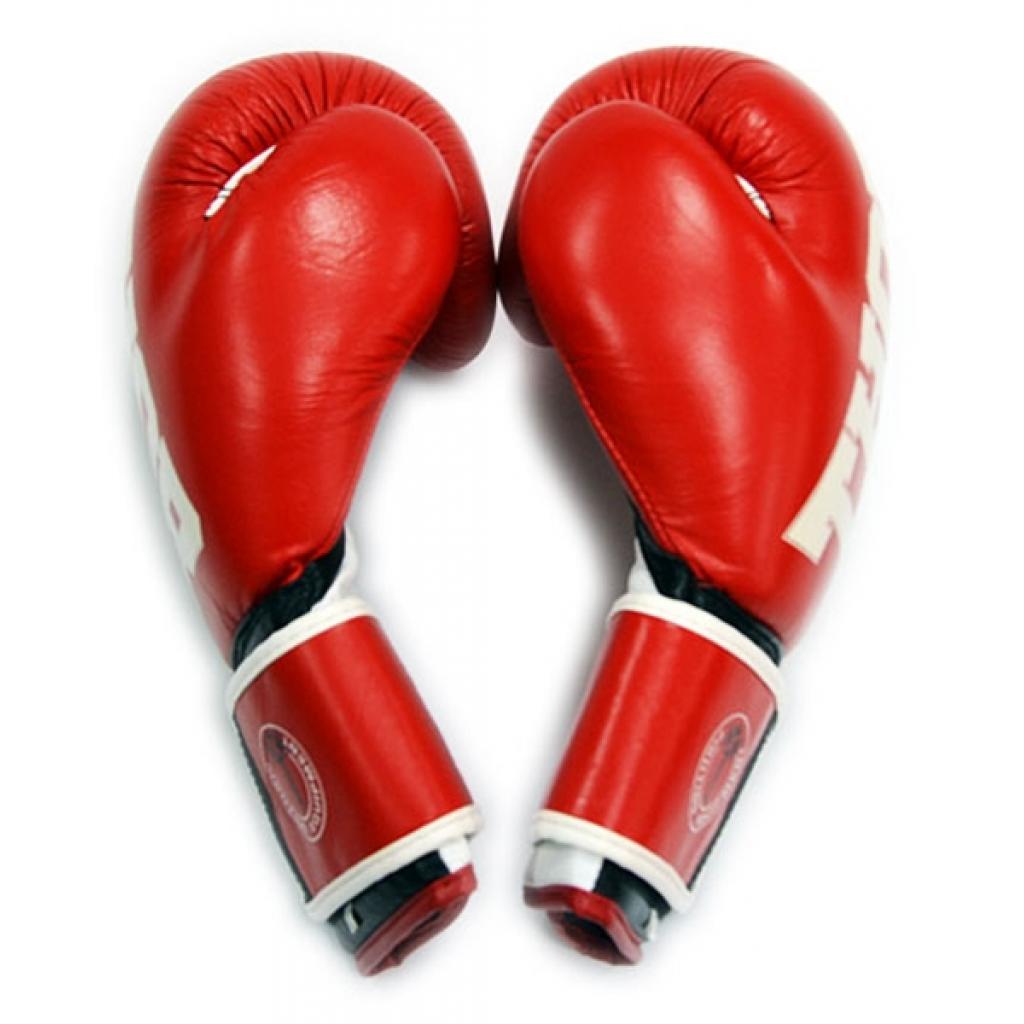 Боксерские перчатки Thor Shark Шкіра 12oz Червоні (8019/02(Leather) RED 12 oz.) изображение 2