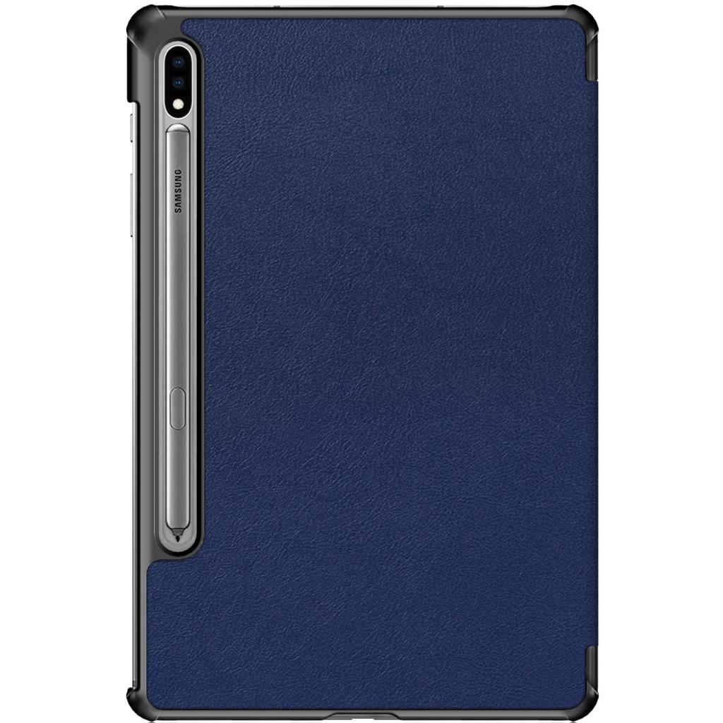 Чехол для планшета BeCover Smart Case Samsung Galaxy Tab S7 (SM-T875)/S8 (SM-X700/SM-X706) Deep Blue (705221) изображение 2