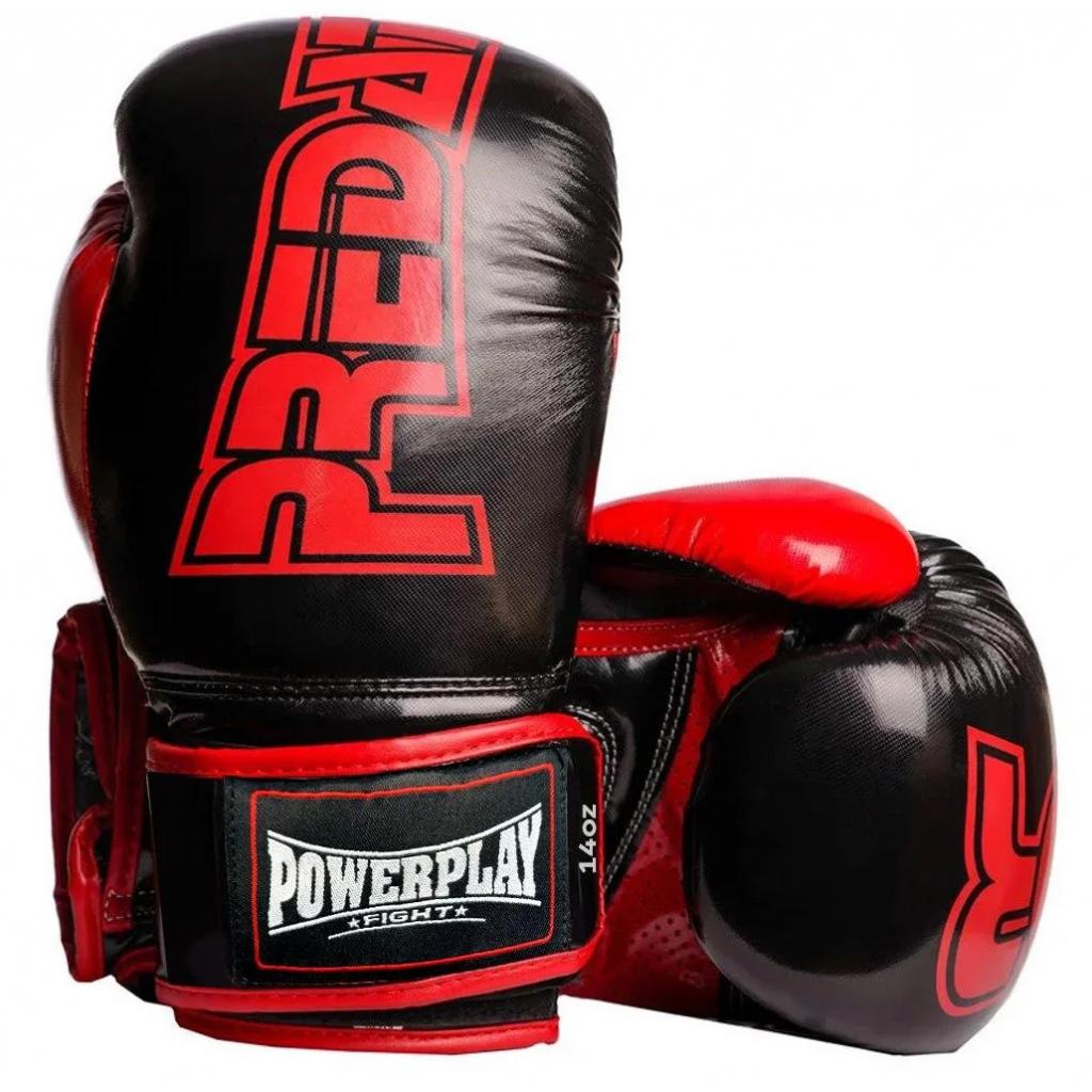Боксерські рукавички PowerPlay 3017 14oz Black (PP_3017_14oz_Black)