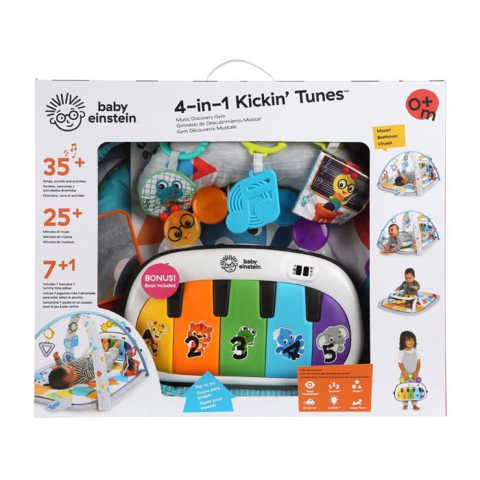 Дитячий килимок Baby Einstein музичний Kickin Tunes 4 в 1 (11749) зображення 9