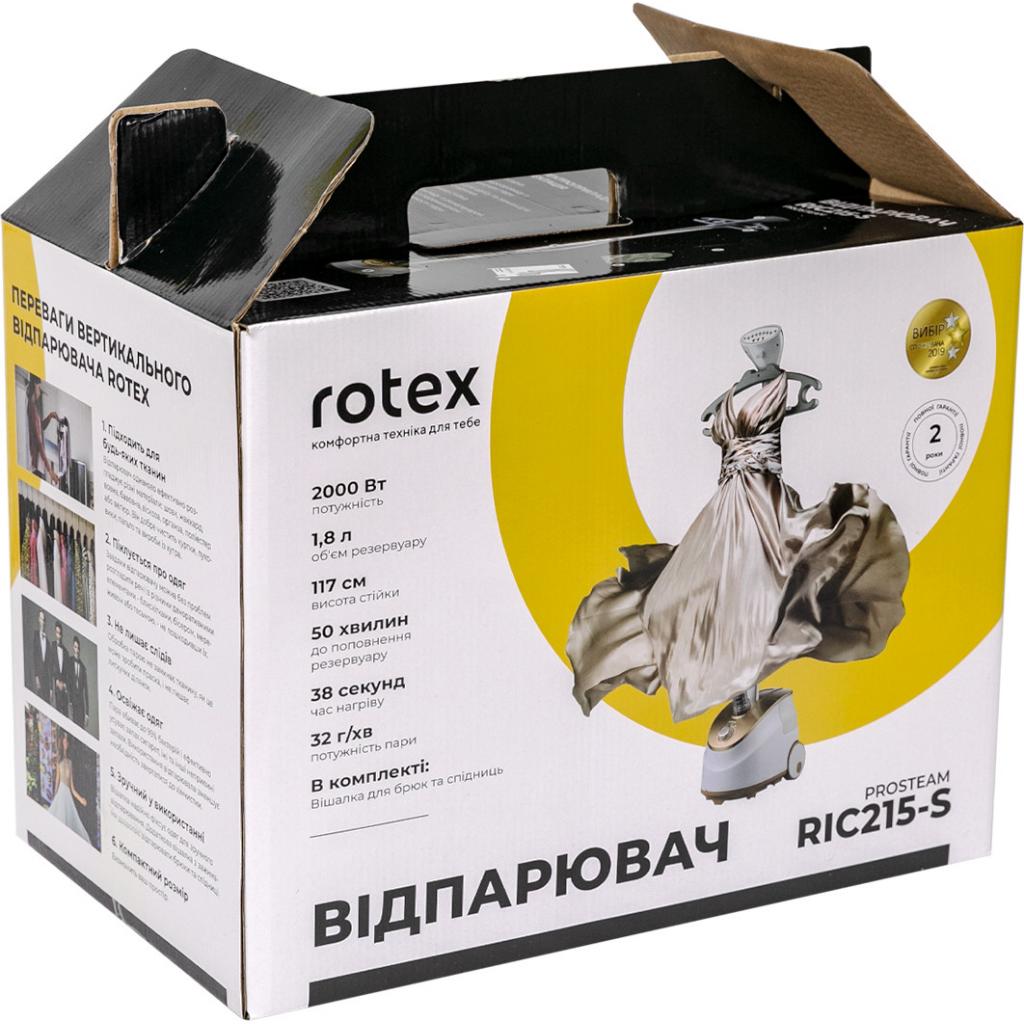 Відпарювач для одягу Rotex RIC215-S зображення 5