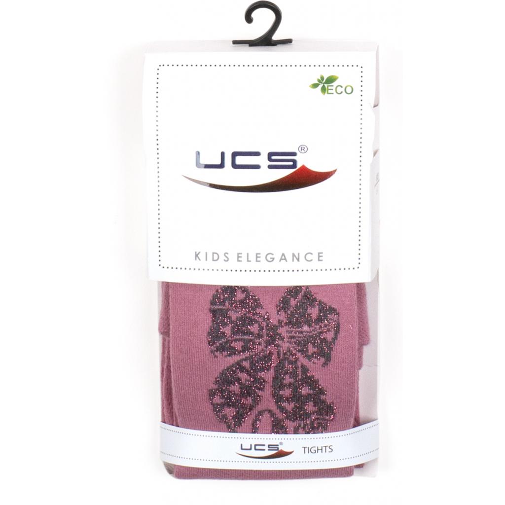 Колготки UCS Socks з бантом (M0C0301-2158-5G-pink) зображення 3