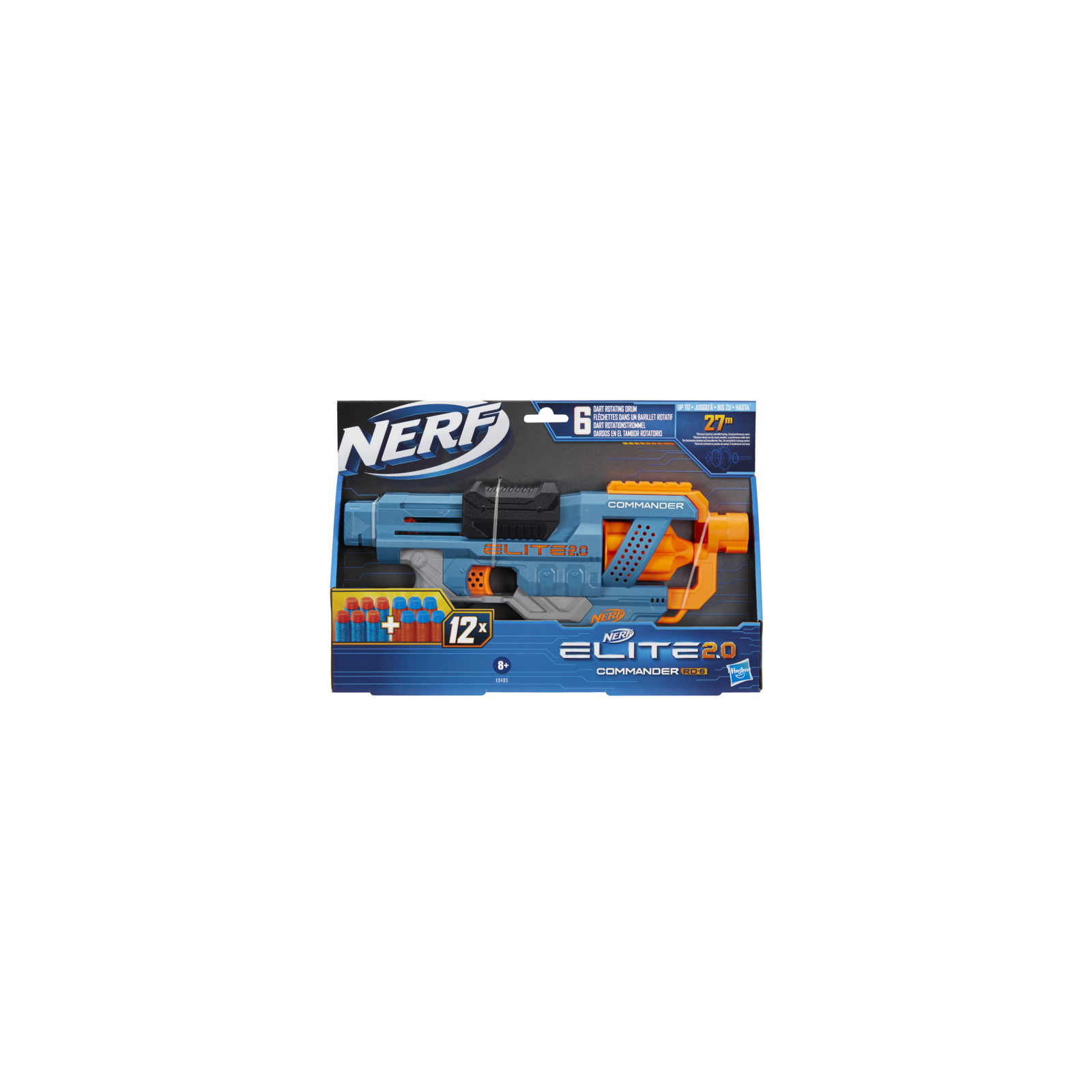 Игрушечное оружие Hasbro Nerf Elite 2.0 Командер (E9485) изображение 2