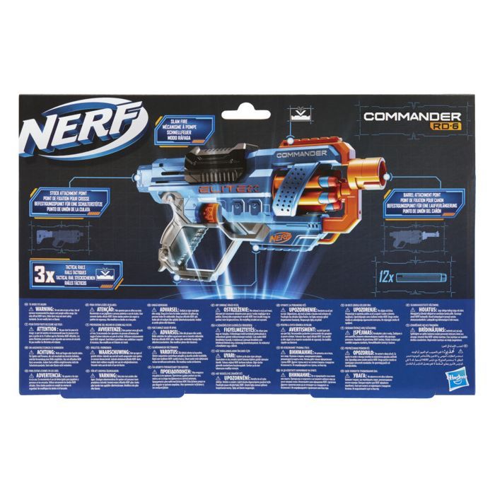 Игрушечное оружие Hasbro Nerf Elite 2.0 Командер (E9485) изображение 3