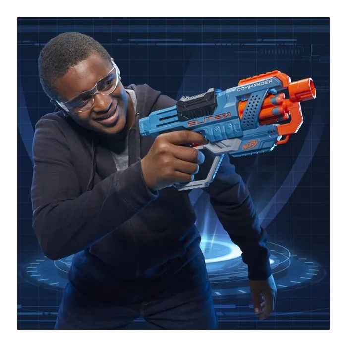 Игрушечное оружие Hasbro Nerf Elite 2.0 Командер (E9485) изображение 8