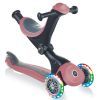 Самокат Globber Go Up Deluxe Lights Led 5 в 1 розовый (646-210) изображение 3