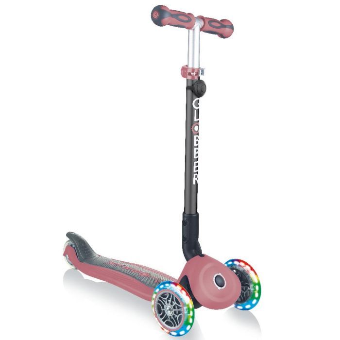 Самокат Globber Go Up Deluxe Lights Led 5 в 1 розовый (646-210) изображение 4