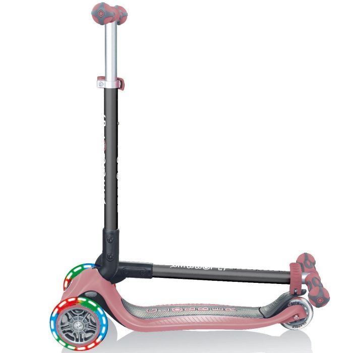 Самокат Globber Go Up Deluxe Lights Led 5 в 1 розовый (646-210) изображение 7