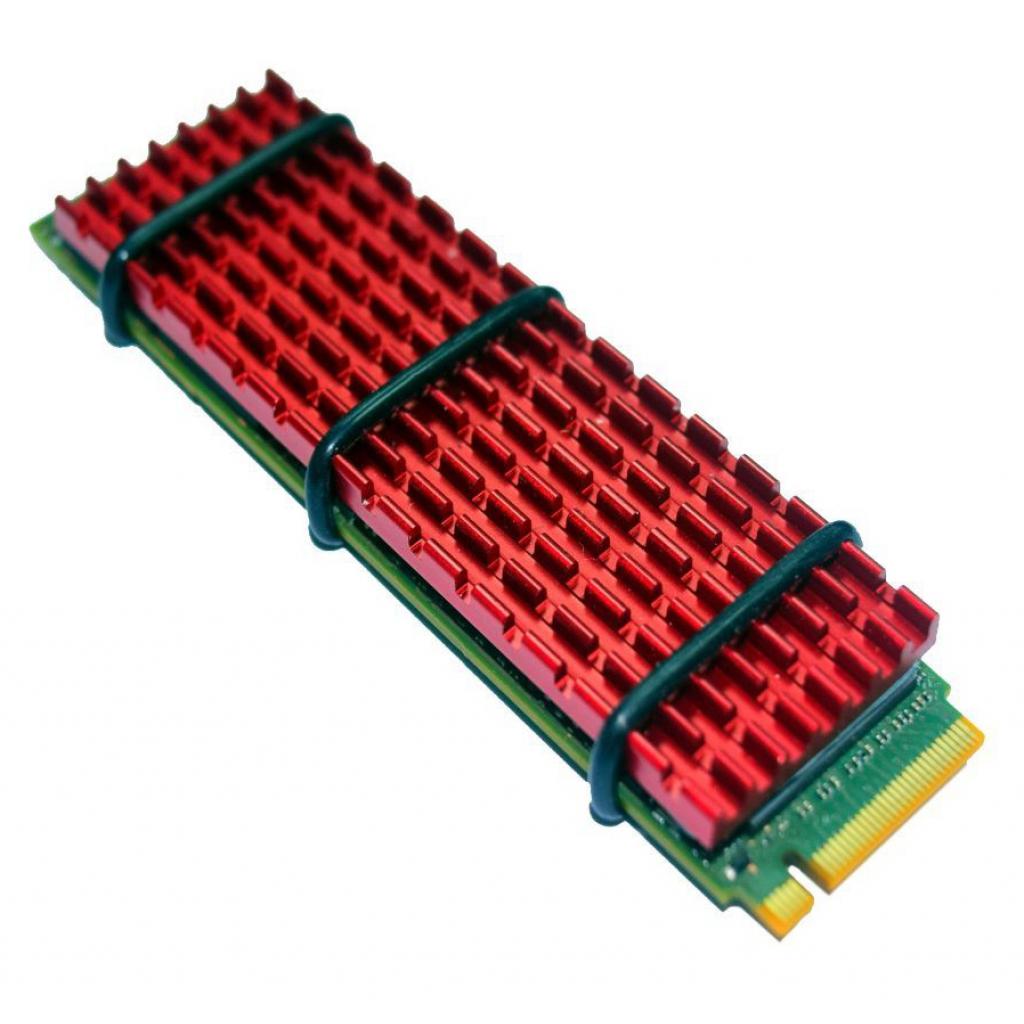 Радіатор охолодження Gelid Solutions SubZero M.2 SSD RED (HS-M2-SSD-10-A-4) зображення 2