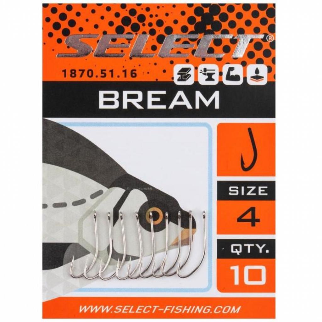 Крючок Select Bream 08 (10 шт/уп) (1870.51.14) изображение 2