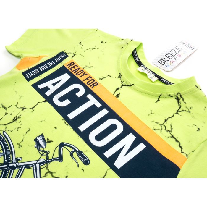 Набор детской одежды Breeze с велосипедом (15148-128B-green) изображение 7