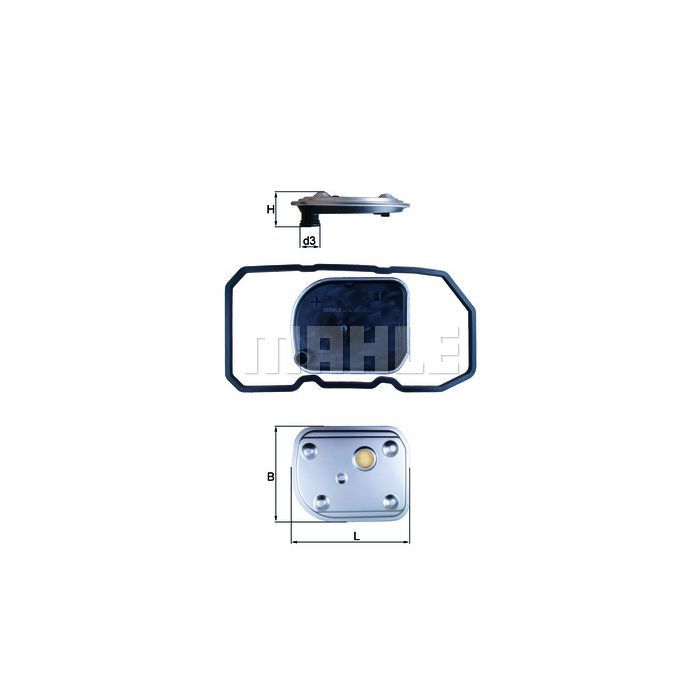 Трансмиссионный фильтр Mahle HX158D
