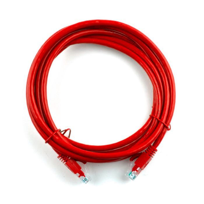 Патч-корд 20м, RJ-45, Cat.5e, CU, мідь, червоний Ritar (PCR-CU/20Rd / 04303)
