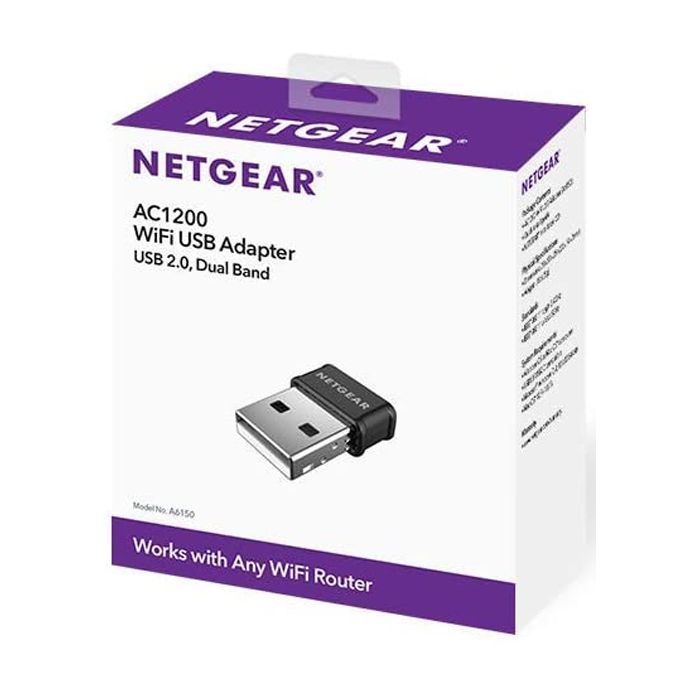 Мережева карта Wi-Fi Netgear A6150 (A6150-100PES) зображення 3