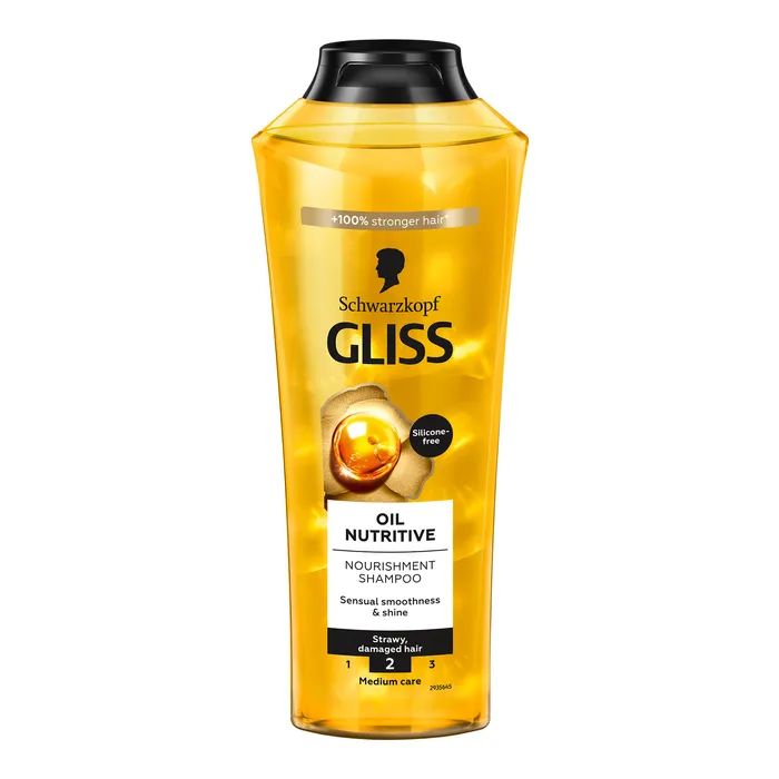 Шампунь Gliss Oil Nutritive для сухого та пошкодженого волосся 250 мл (9000100398381/9000100398435)