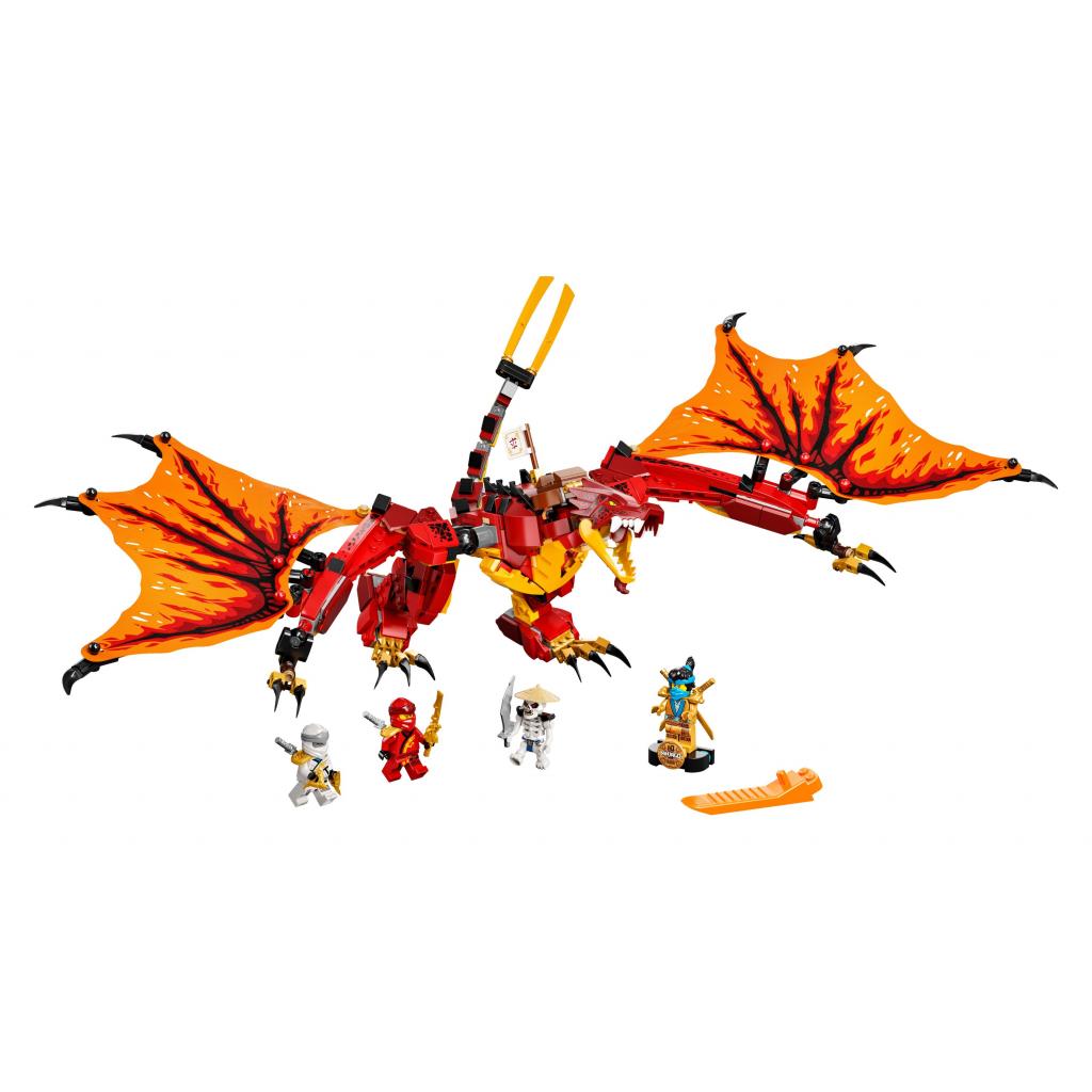 Конструктор LEGO Ninjago Атака вогняного дракона 563 деталі (71753) зображення 2