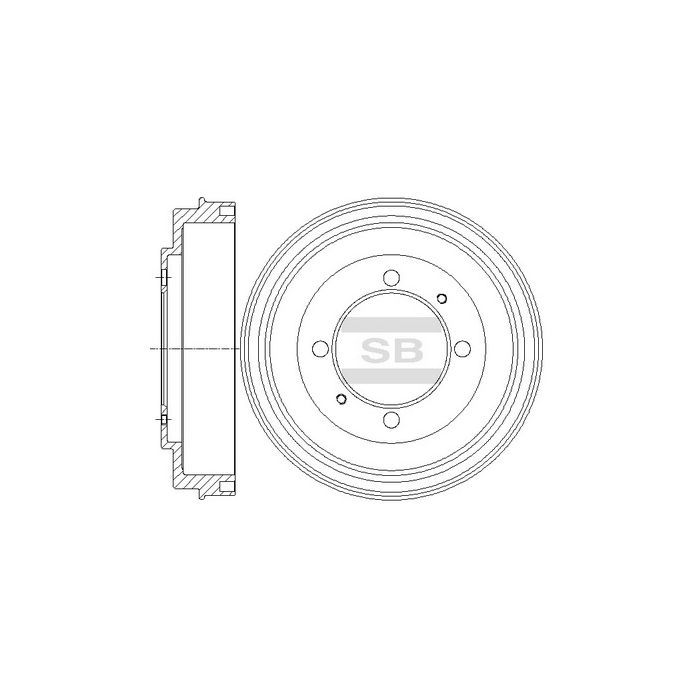 Тормозной диск HI-Q SD4318