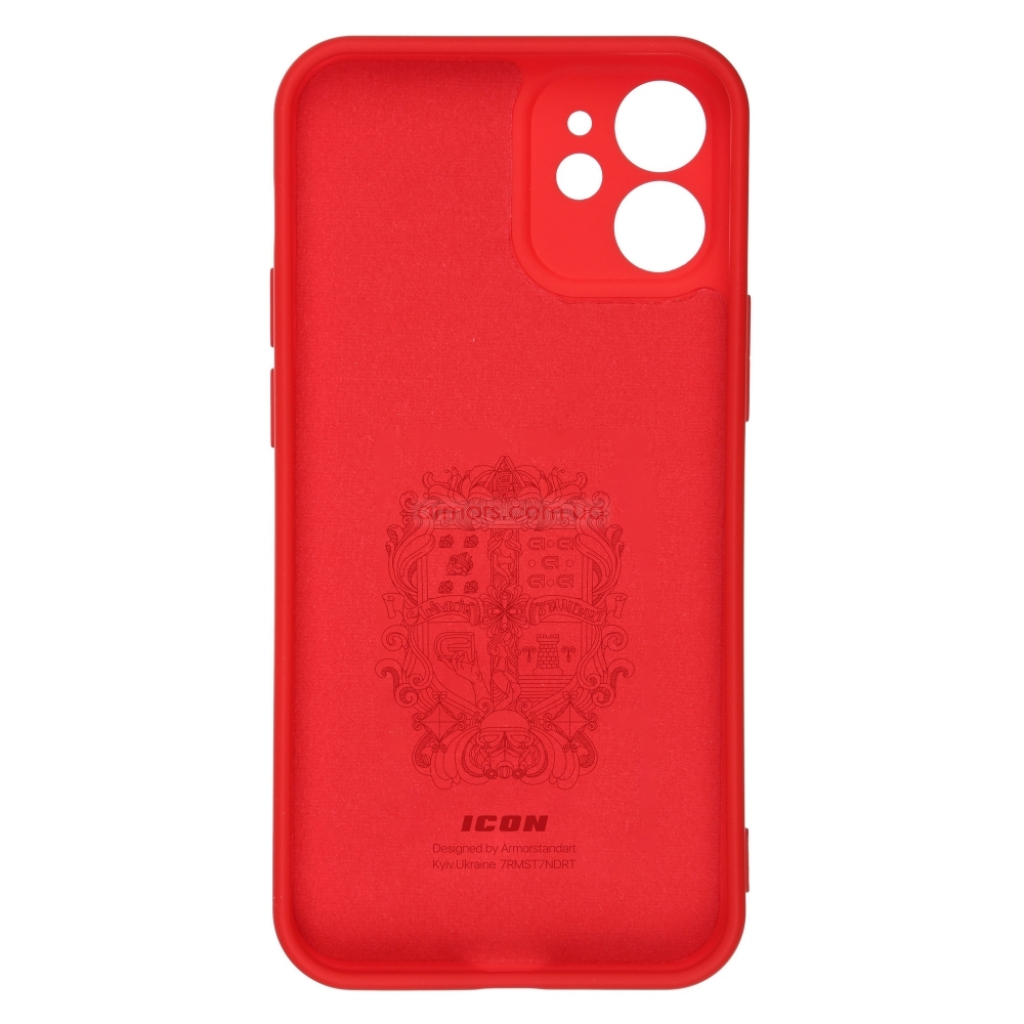 Чохол до мобільного телефона Armorstandart ICON Case Apple iPhone 12 Mini Red (ARM57488) зображення 2