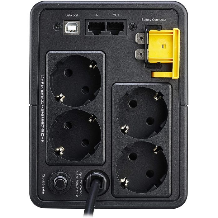 Источник бесперебойного питания APC Back-UPS 950VA (BX950MI-GR) изображение 3