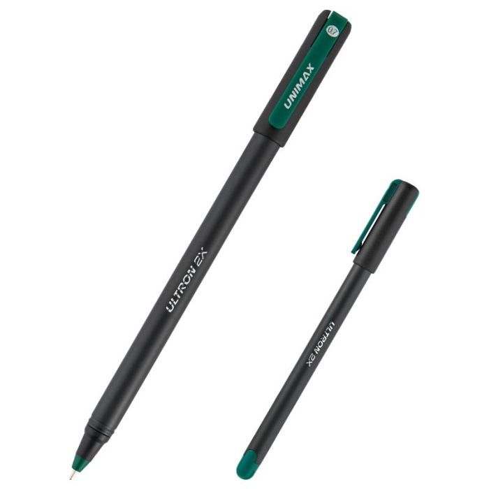 Ручка шариковая Unimax Ultron 2X 0.7 мм Зеленая (UX-146-04)