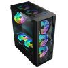Корпус 1stPlayer D4-4R1-BK изображение 3