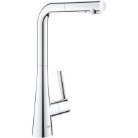 Смеситель Grohe SCALA OHM L DUAL SPRAY ХРОМ (30441000)
