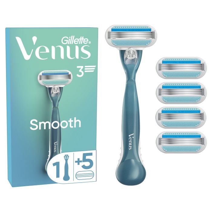 Бритва Venus Smooth с 5 сменными картриджами (7702018363490)