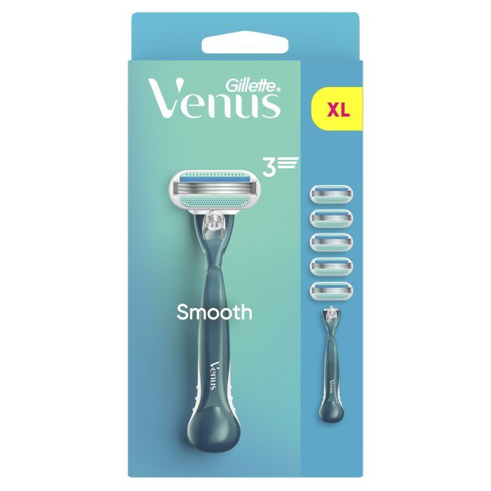 Бритва Venus Smooth с 5 сменными картриджами (7702018363490) изображение 2