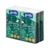 Салфетки косметические Grite Blossom Mint 3 слоя 10 шт х 4 пачки (4770023349146)