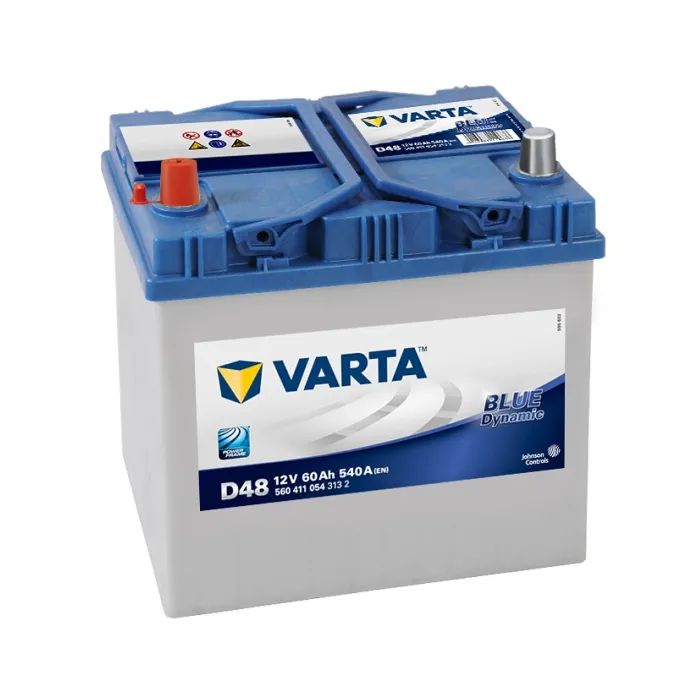 Аккумулятор автомобильный Varta Blue Dynamic 60Аh без нижн. бурта (560411054)