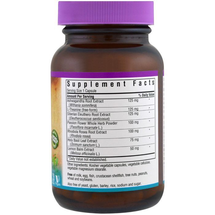 Трави Bluebonnet Nutrition Комплекс для Зняття Стресу, Targeted Choice Stress Relief, 3 (BLB2012) зображення 2