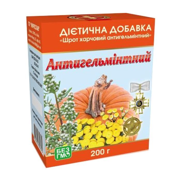Травы МИРОСЛАВ Шрот антигельминтный 200гр, Мирослав