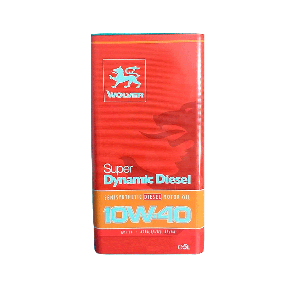 Моторна олива Wolver Super Dinamic Diesel 10W-40 5л (4260360944123)
