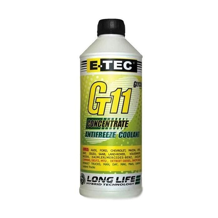 Антифриз E-TEC E-TEC Gt11 Glycsol зеленый кан. 1л (2853)