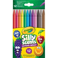 Фото - Олівці Crayola  кольорові  Silly Scents Твістщо викручуються  з ар (washable)